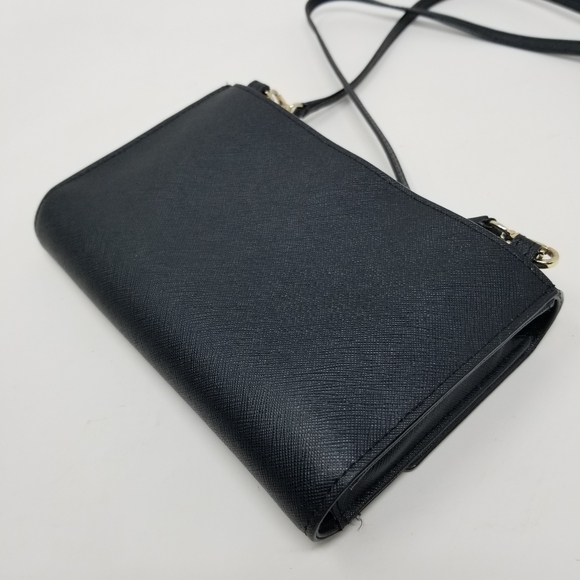 KATE SPADE Black Wallet Crossbody Bag Shoulder Bag Wallets - Picture 4 of 16